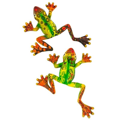 Colorful Patterned Frog Sm