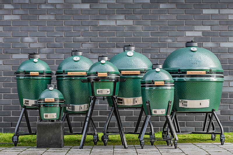 Big Green Egg grills at Hessler Ace Hardware