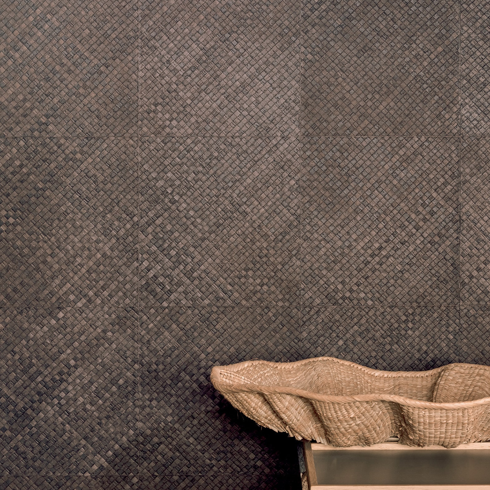 Élitis Buri — Chic et élégant wallpaper detail