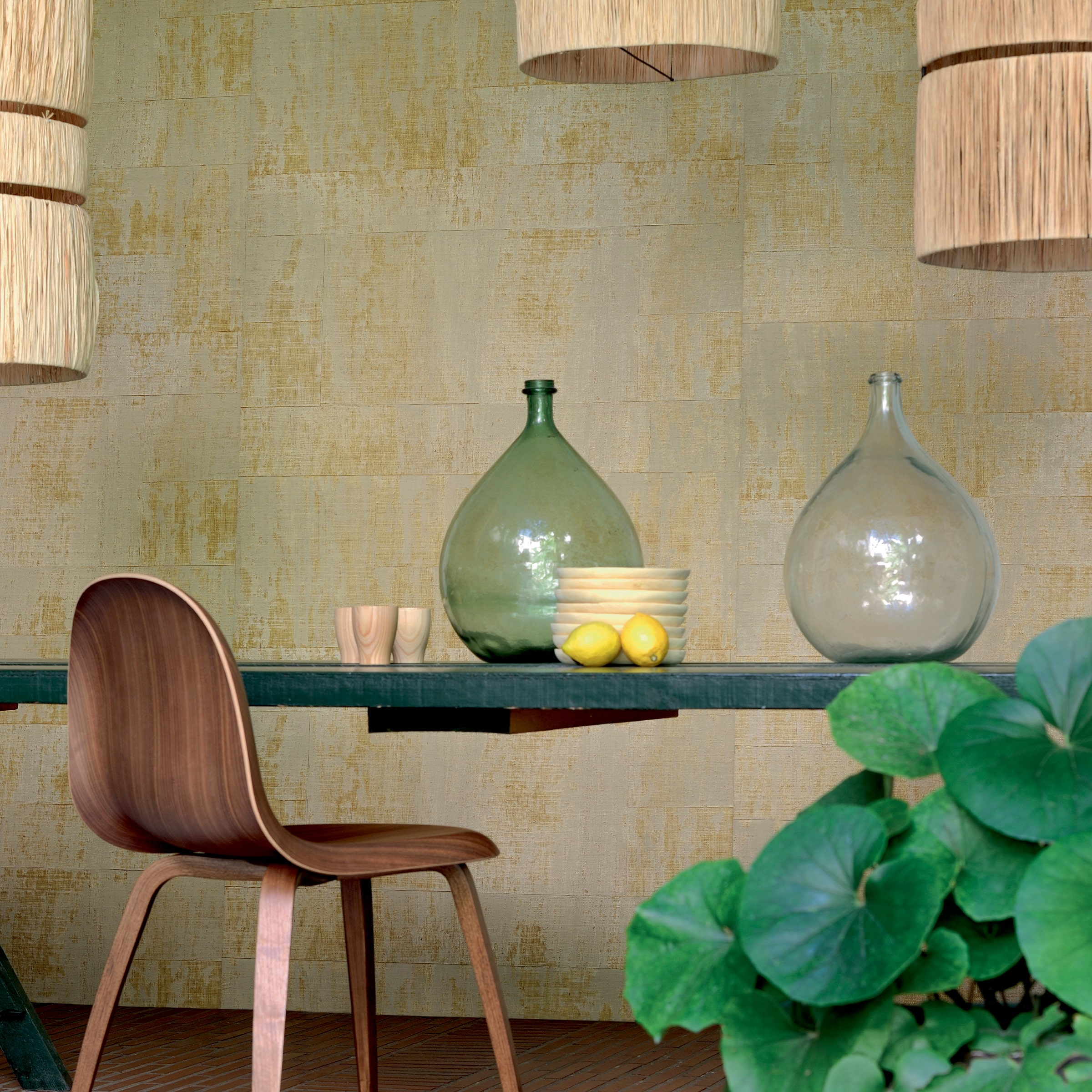 Élitis Atelier d'artiste — Coucher de soleil en Toscane wallpaper detail