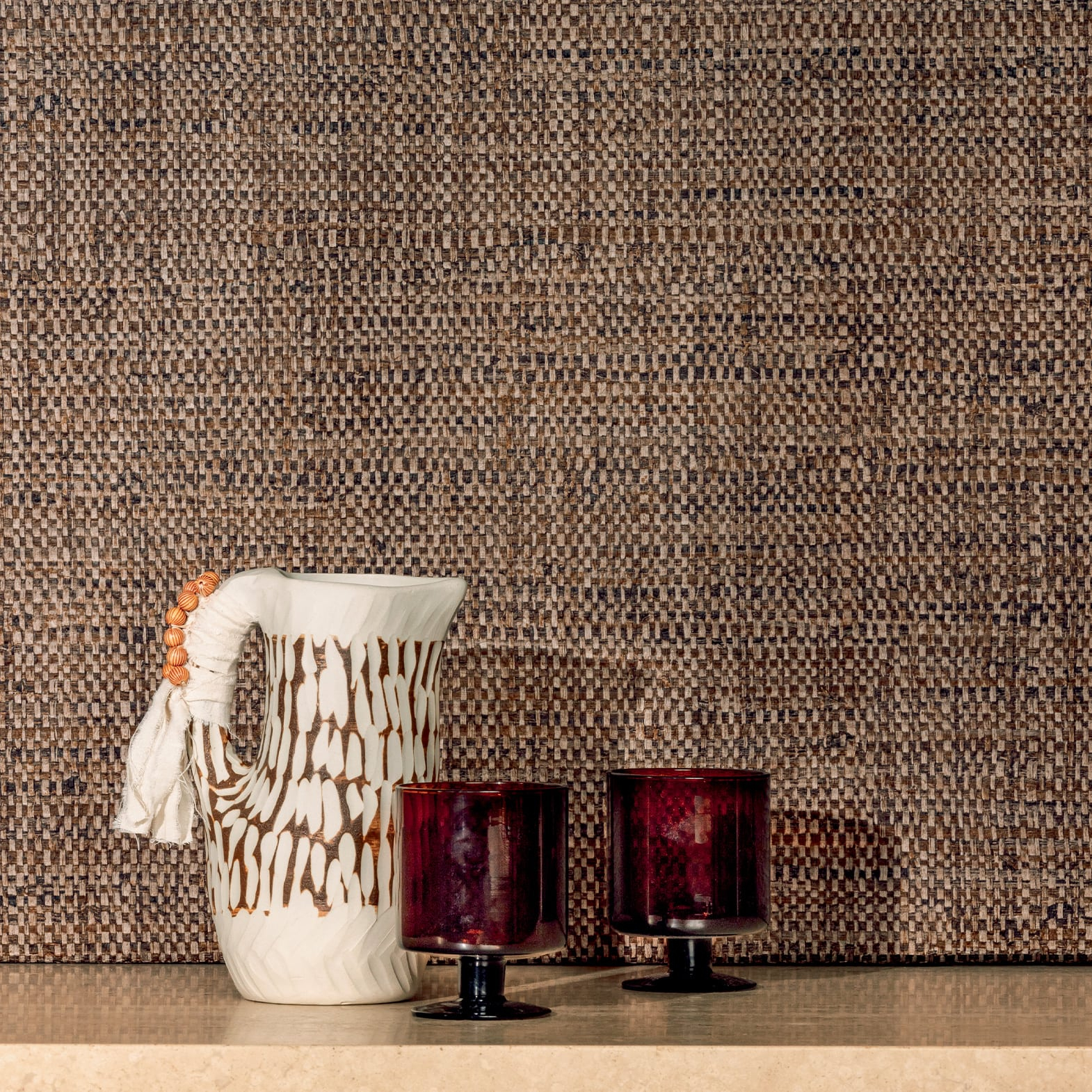 Élitis Raphia — En harmonie avec la nature wallpaper detail