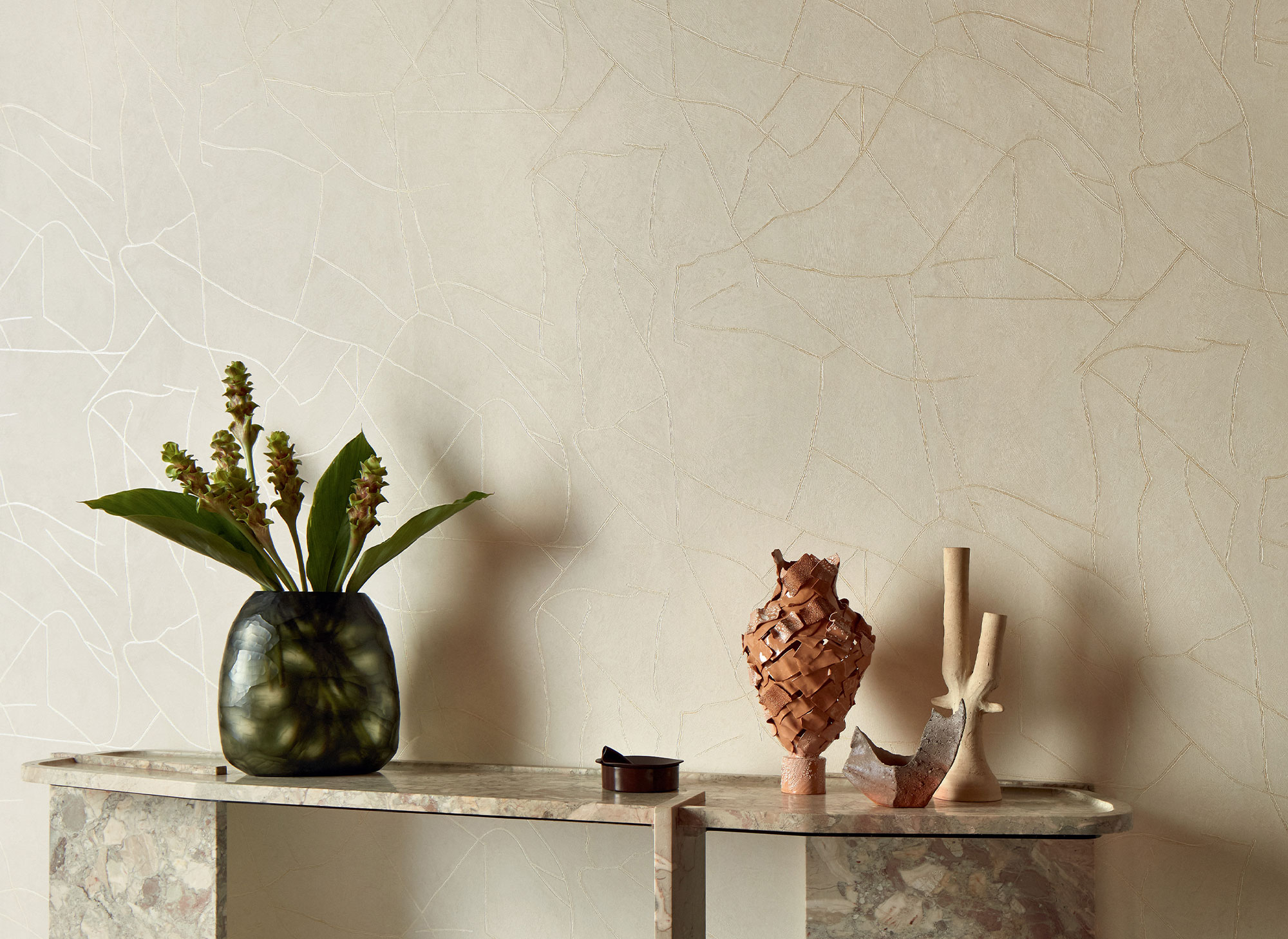 Élitis Kintsugi — Un sillon d'or wallpaper detail