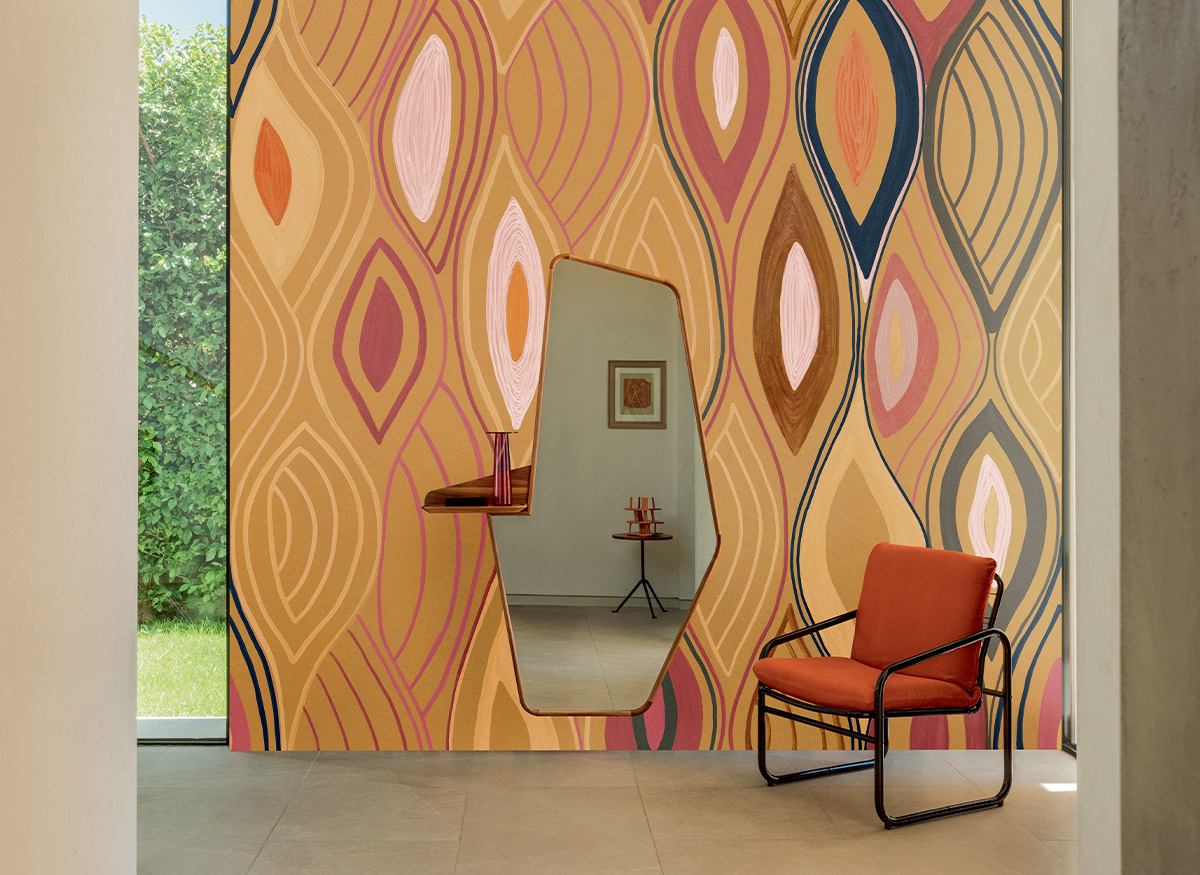 Élitis Arabesque — Faire jaillir l'exubérance wallpaper detail