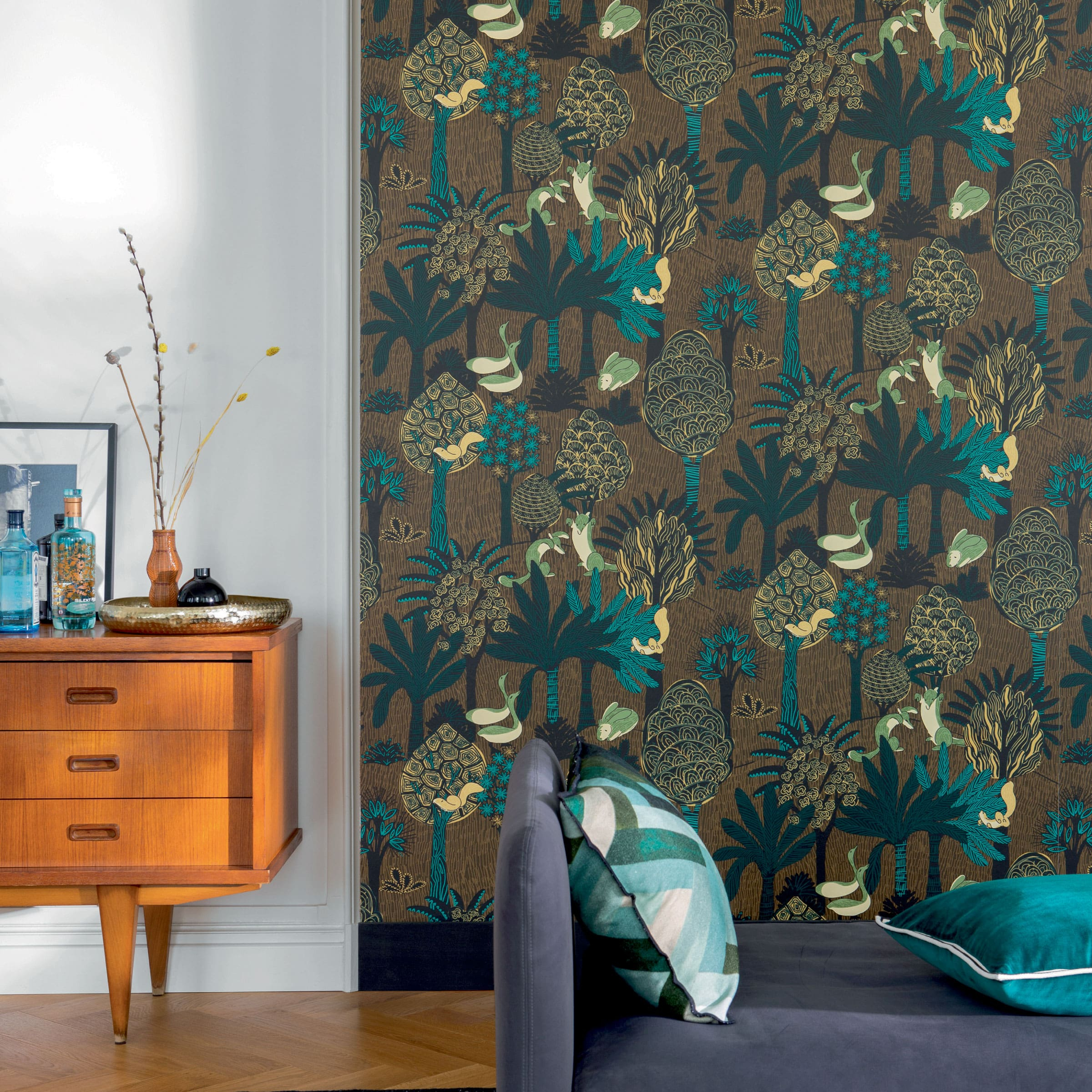 Élitis Renard & Co — Les stars de la forêt wallpaper detail