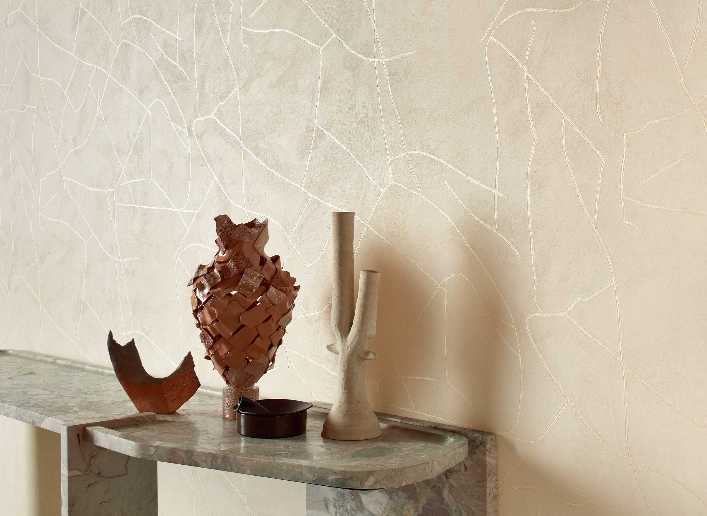 Élitis Kintsugi — Un sillon d'or wallpaper detail