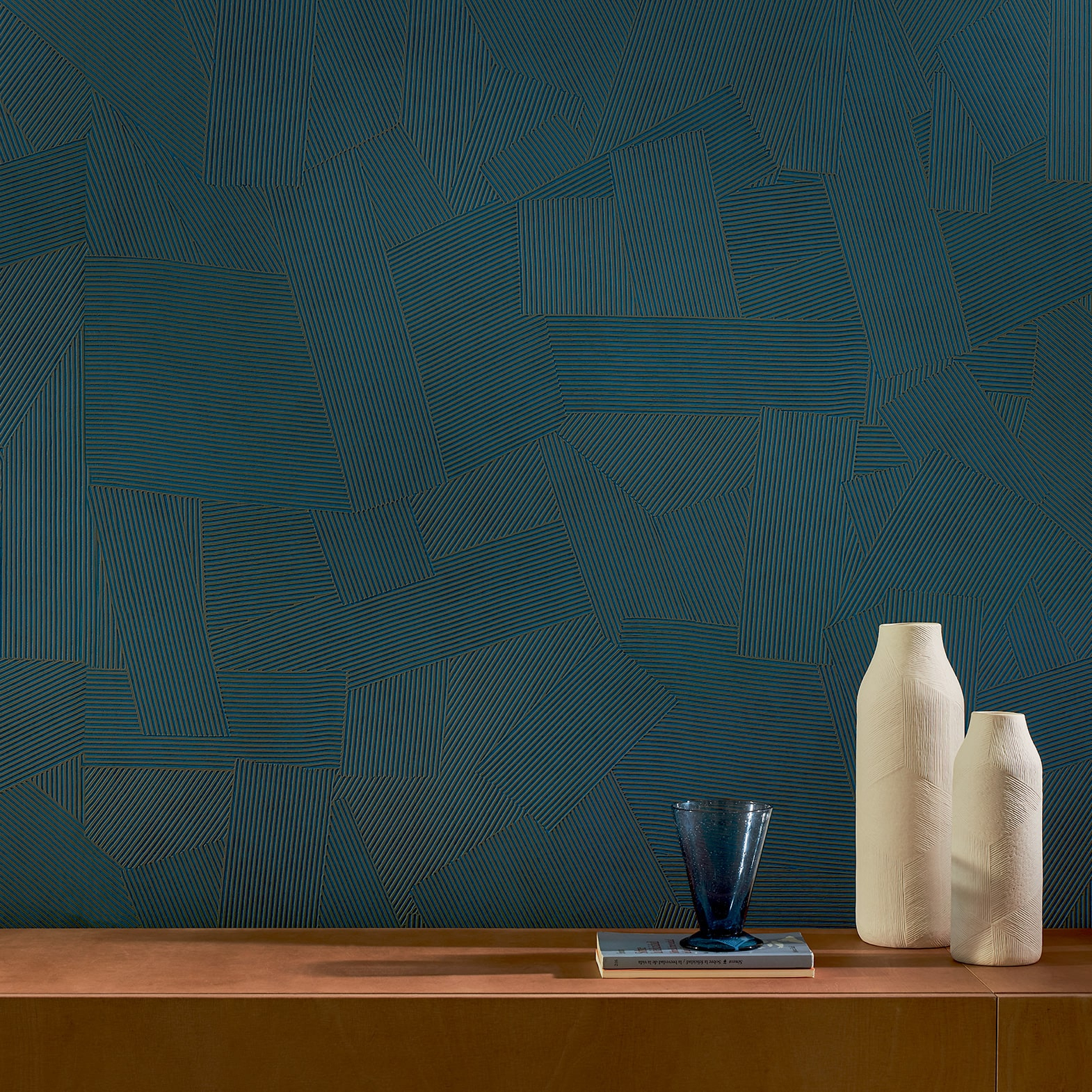 Élitis Dédales — Empreintes nocturnes wallpaper detail