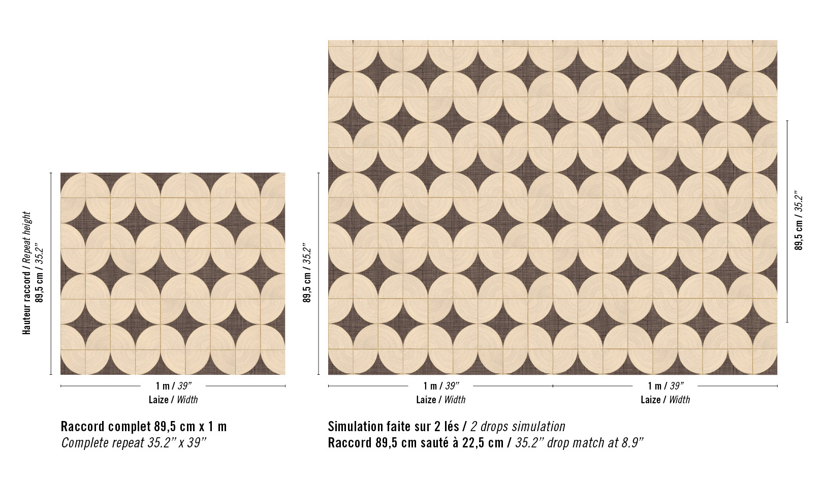 Élitis Courbes — Sinueuses libertés wallpaper detail