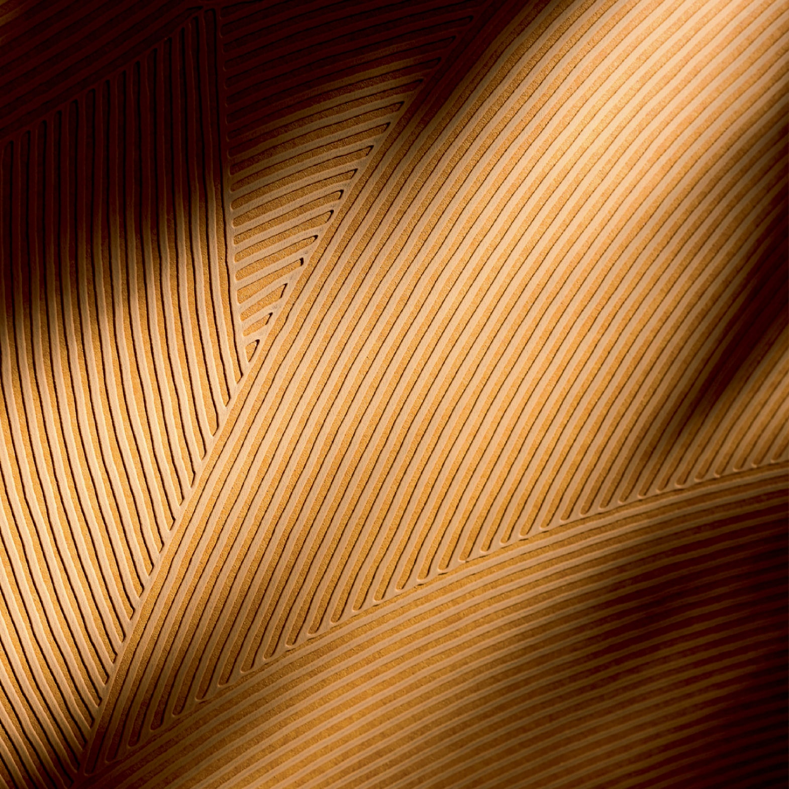 Élitis Circolo — D'un bon métal wallpaper detail