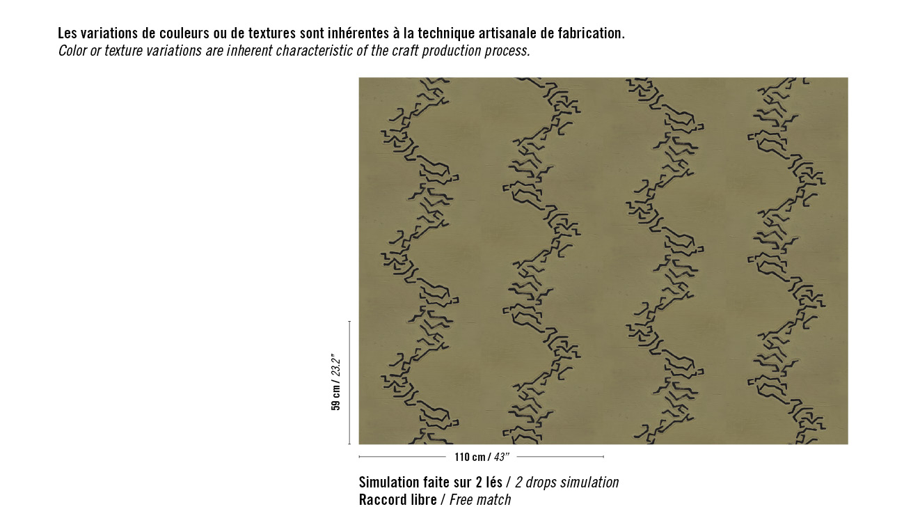 Élitis Jima — Un vrai talisman wallpaper detail