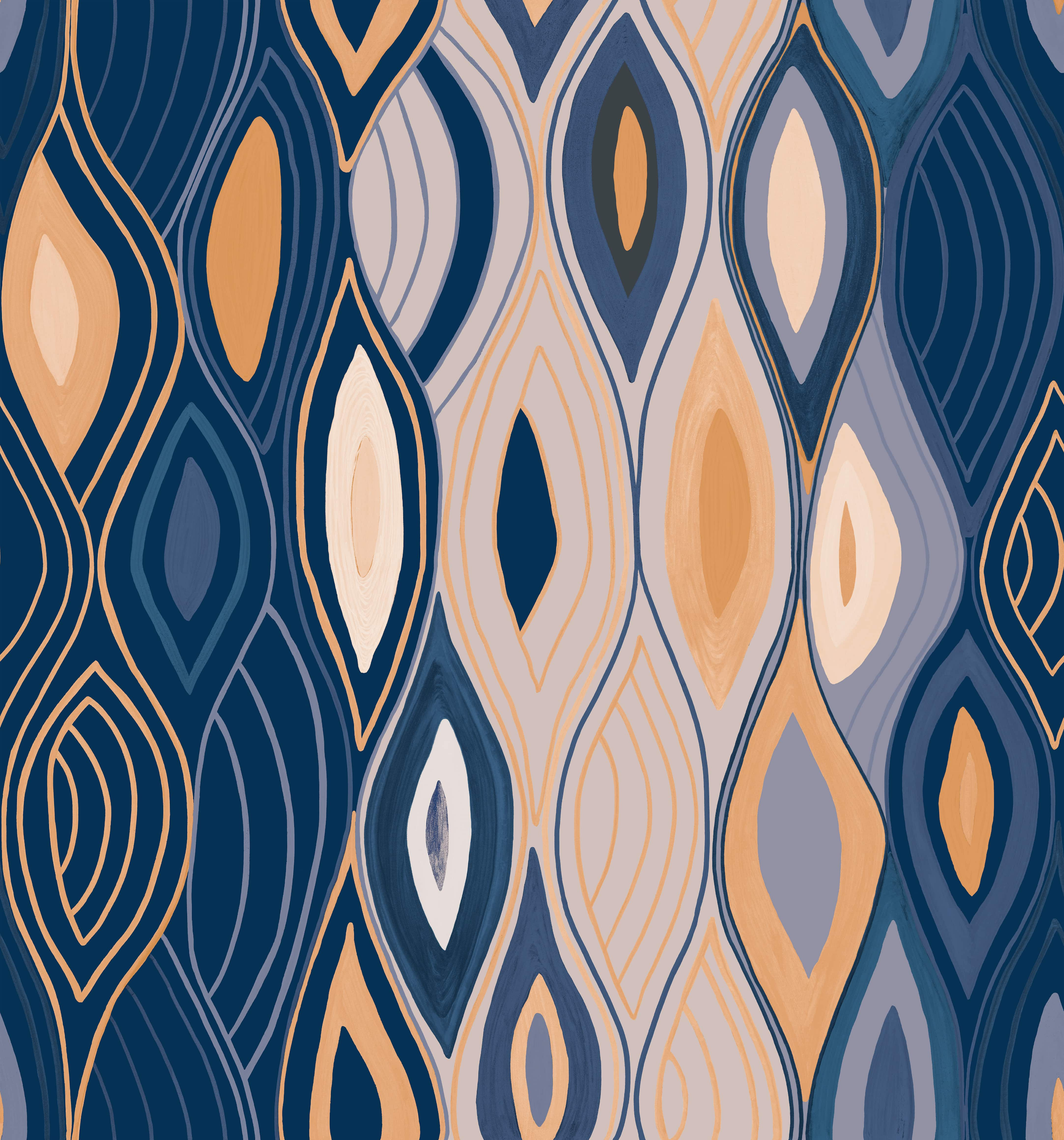 Élitis Arabesque — À cordes déployées Vinyl on non woven backing wallpaper in À cordes déployées