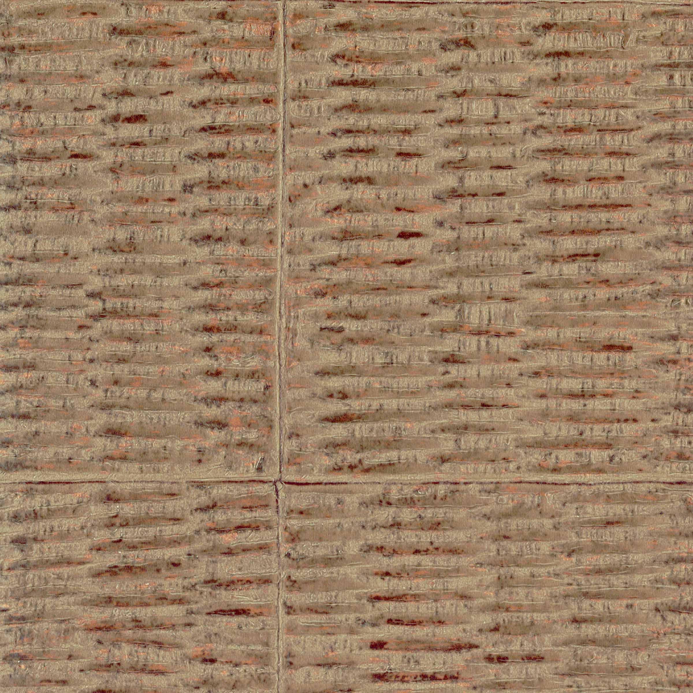 Élitis Mimbre precioso — Pain d'épices Vinyl on non woven backing wallpaper in Pain d'épices