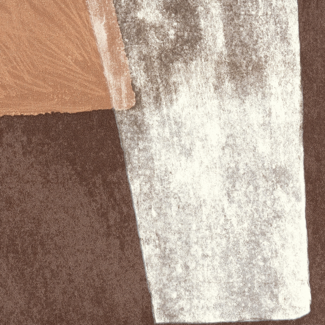 Élitis Tutto — Entre craie et terre cuite Non woven backing wallpaper in Entre craie et terre cuite