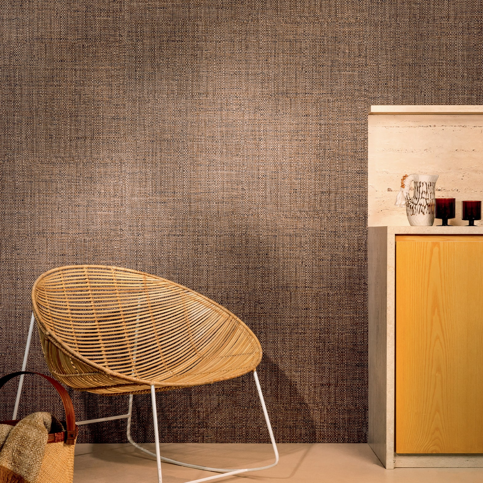 Élitis Raphia — En harmonie avec la nature wallpaper detail