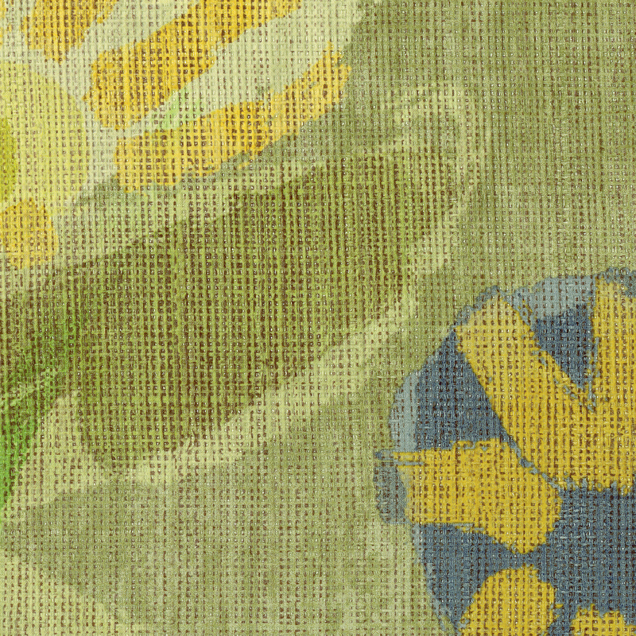 Élitis Margaritas — Le temple du soleil Vinyl on non woven backing wallpaper in Le temple du soleil