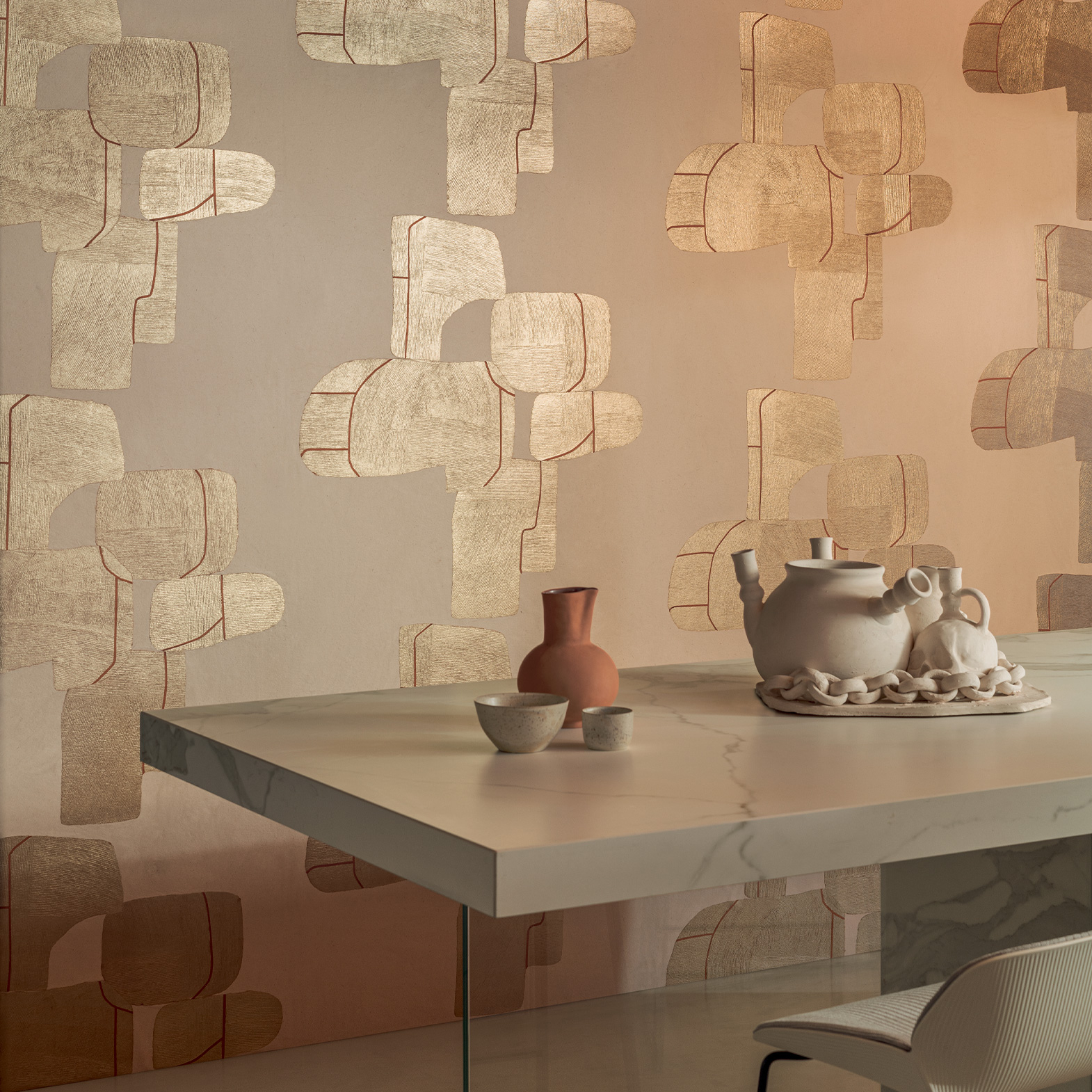 Élitis Takara — Les noces du luxe et de l'art wallpaper detail