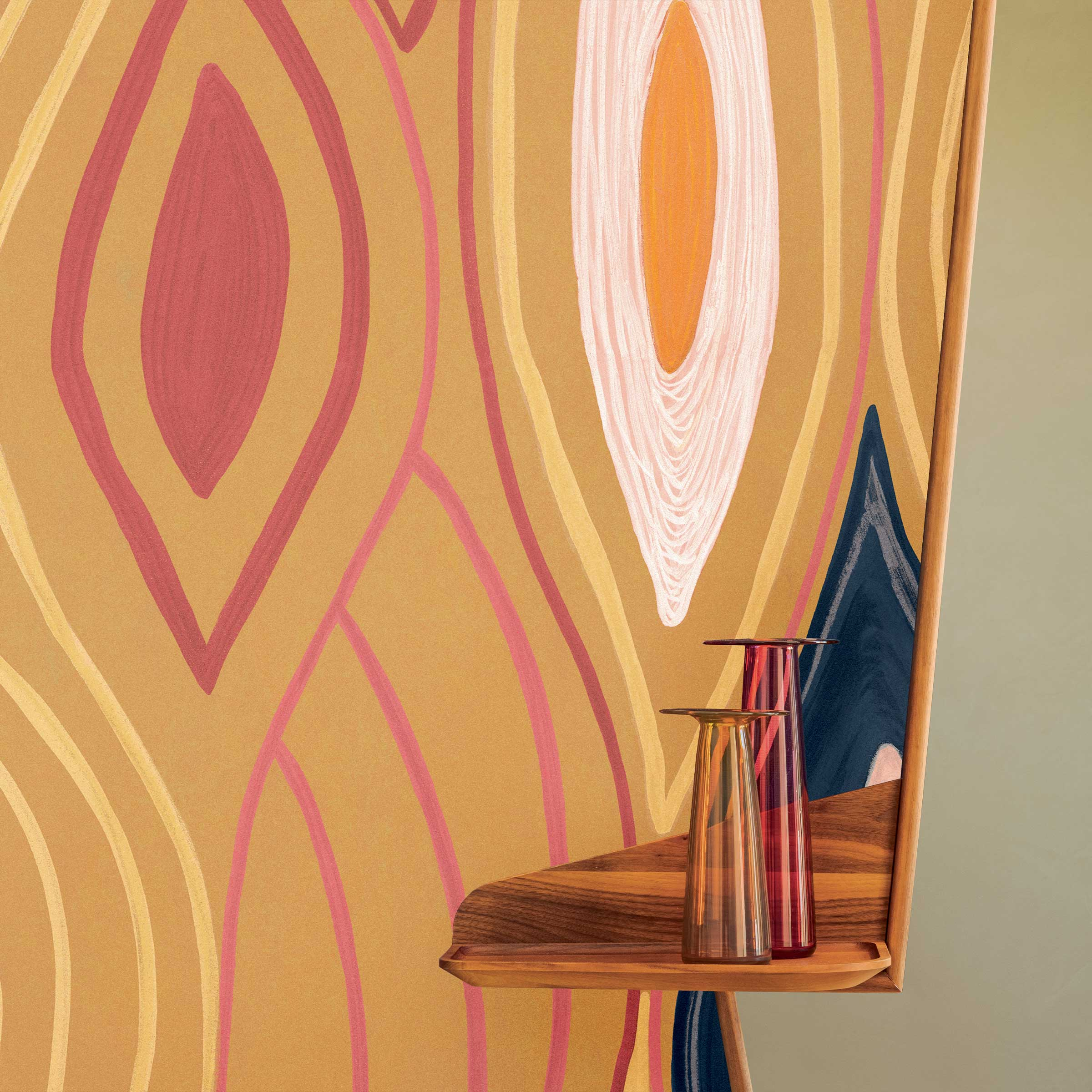 Élitis Arabesque — Faire jaillir l'exubérance wallpaper detail