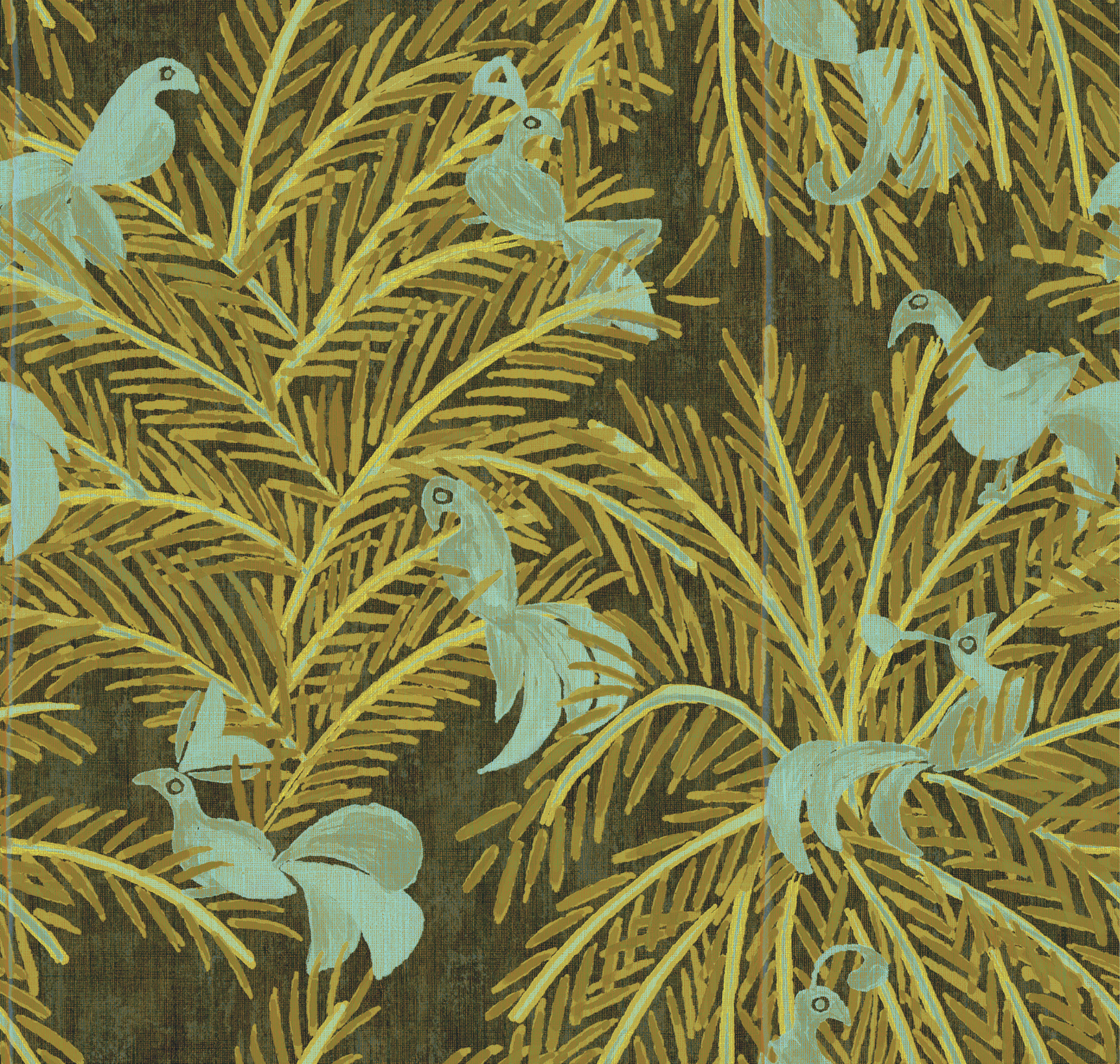 Élitis La Californie — Un écrin de verdure wallpaper detail