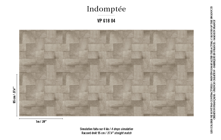 Élitis Appaloosa — Little big man wallpaper detail