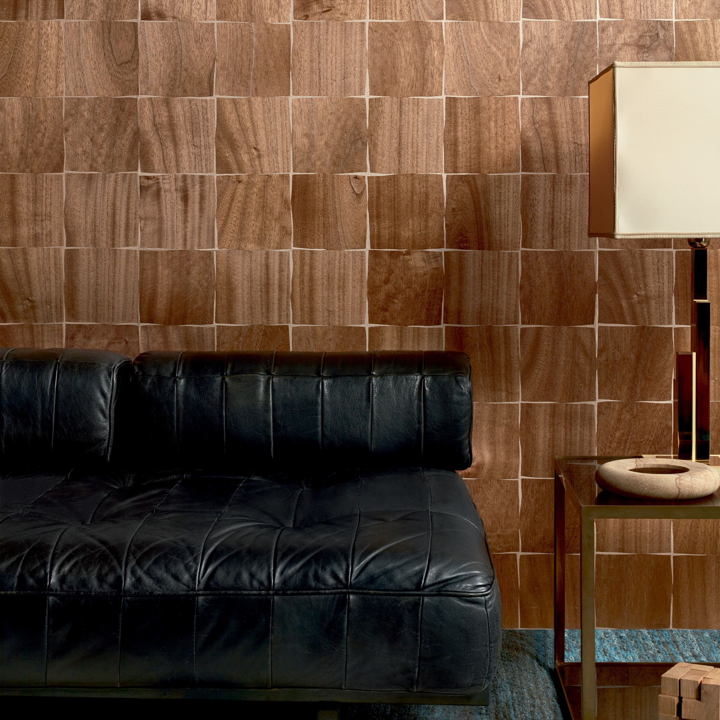 Élitis Feuilles d'or — Une classique esthétique wallpaper detail