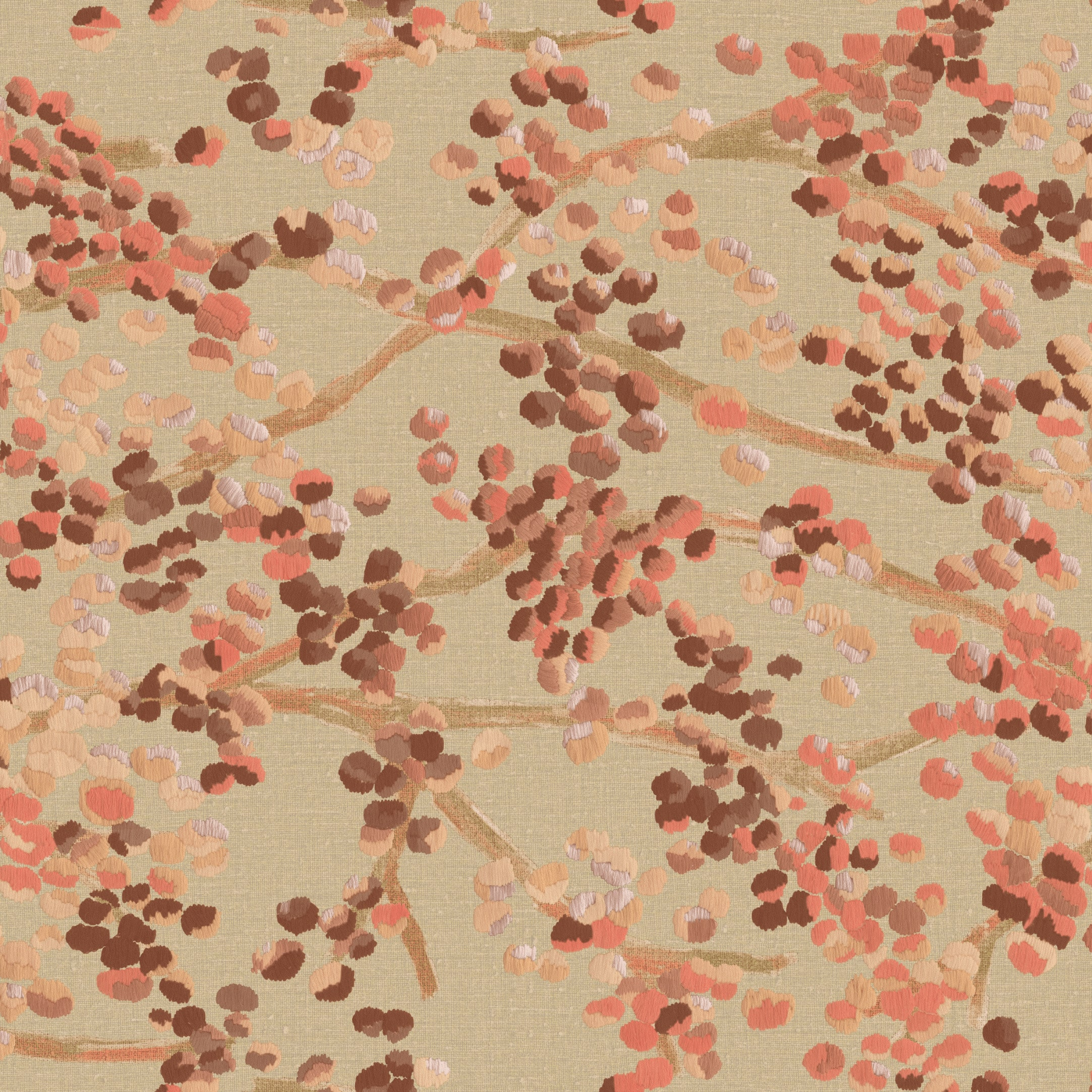 Élitis Milos — Le jardin des délices wallpaper detail