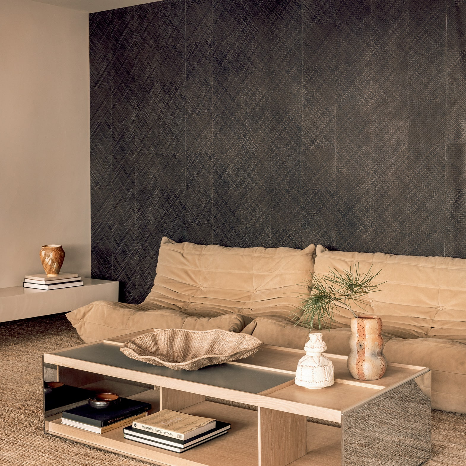 Élitis Buri — Chic et élégant wallpaper detail
