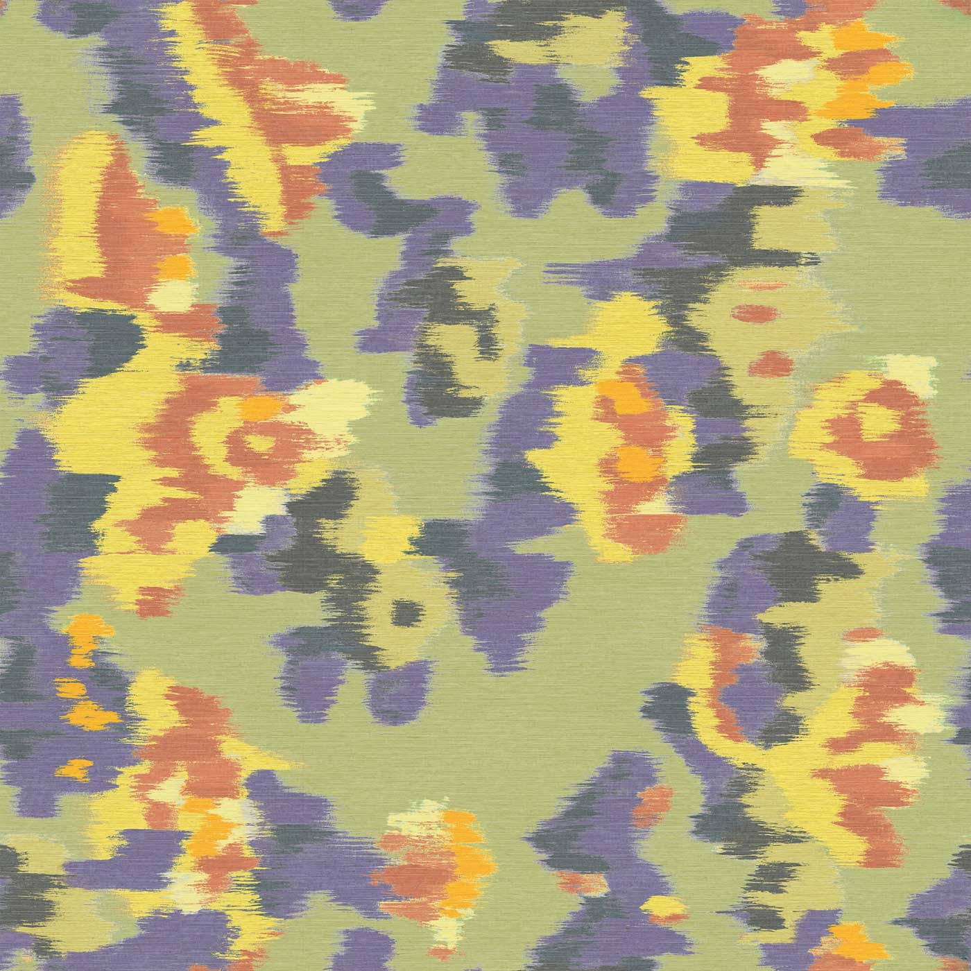 Élitis Abstract floral — Diffuser de bonnes ondes wallpaper detail