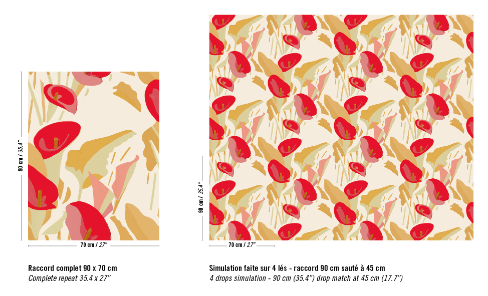 Élitis Arum — Suivre son sillage wallpaper detail