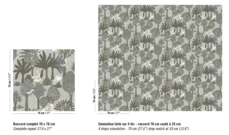 Élitis Renard & Co — En quête de nourriture wallpaper detail