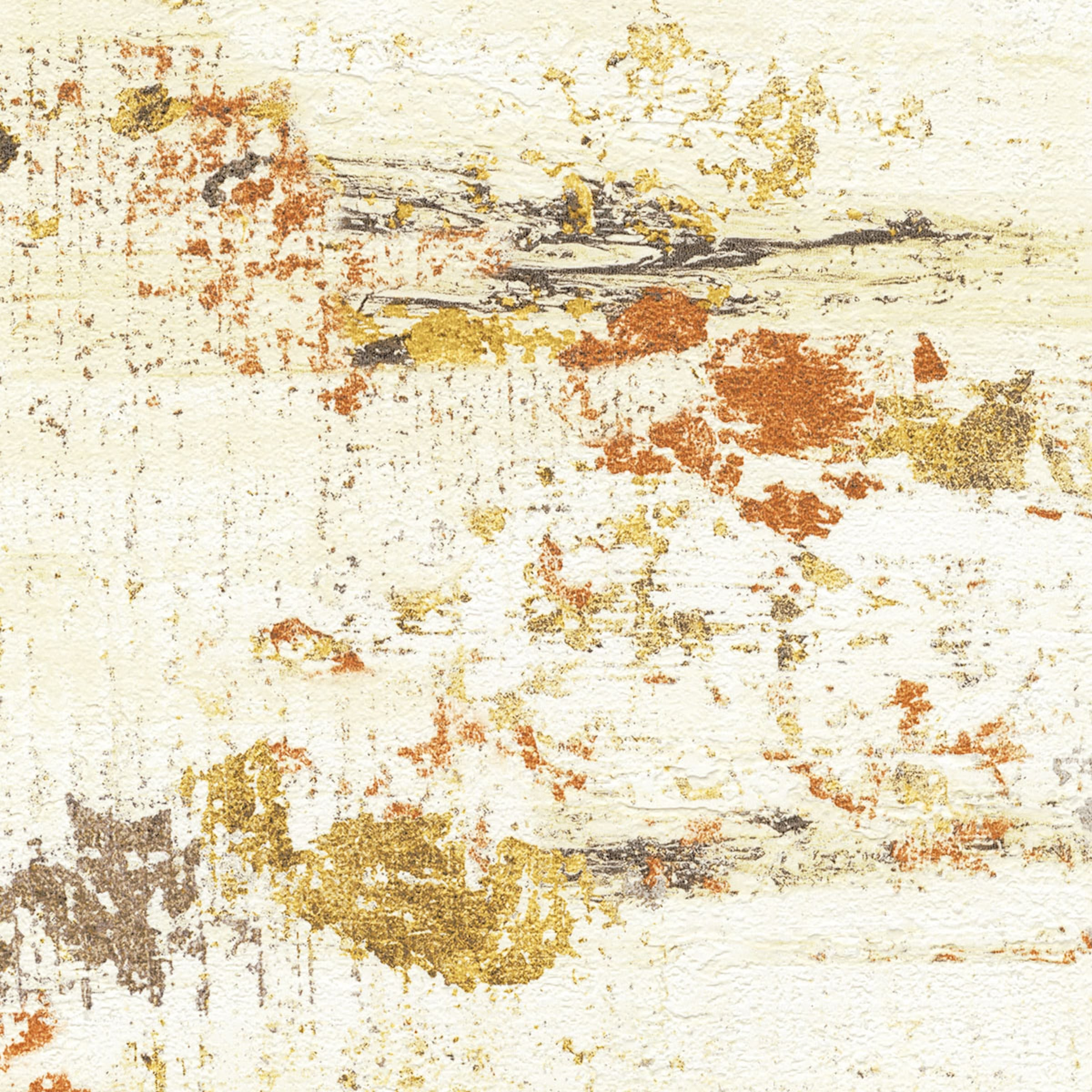 Élitis Scorza — Lait de sève Vinyl on a paper ground wallpaper in Lait de sève