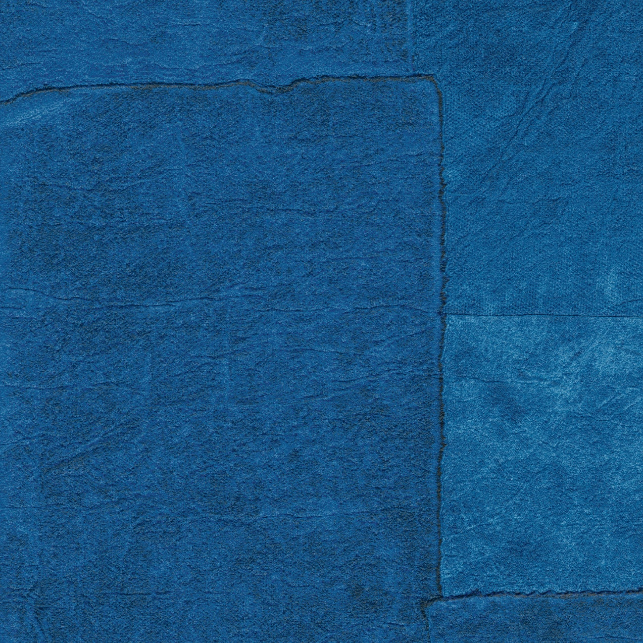Élitis Sangpi — Comme un saphir Vinyl on a paper ground wallpaper in Comme un saphir