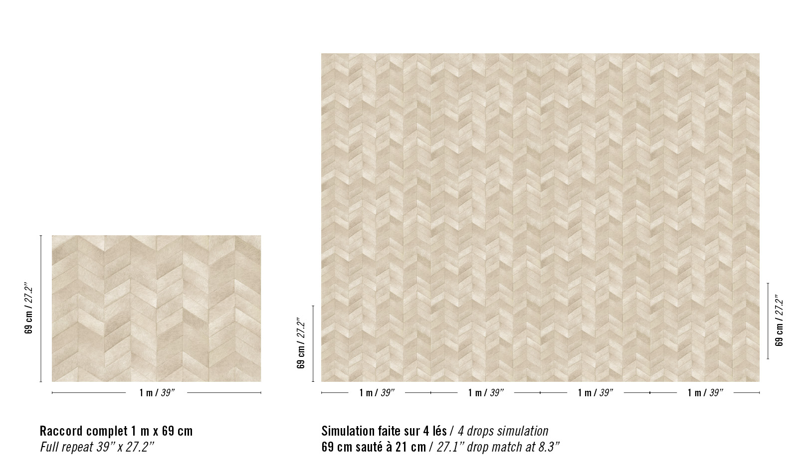 Élitis Santa fe — Apaiser ses sens wallpaper detail