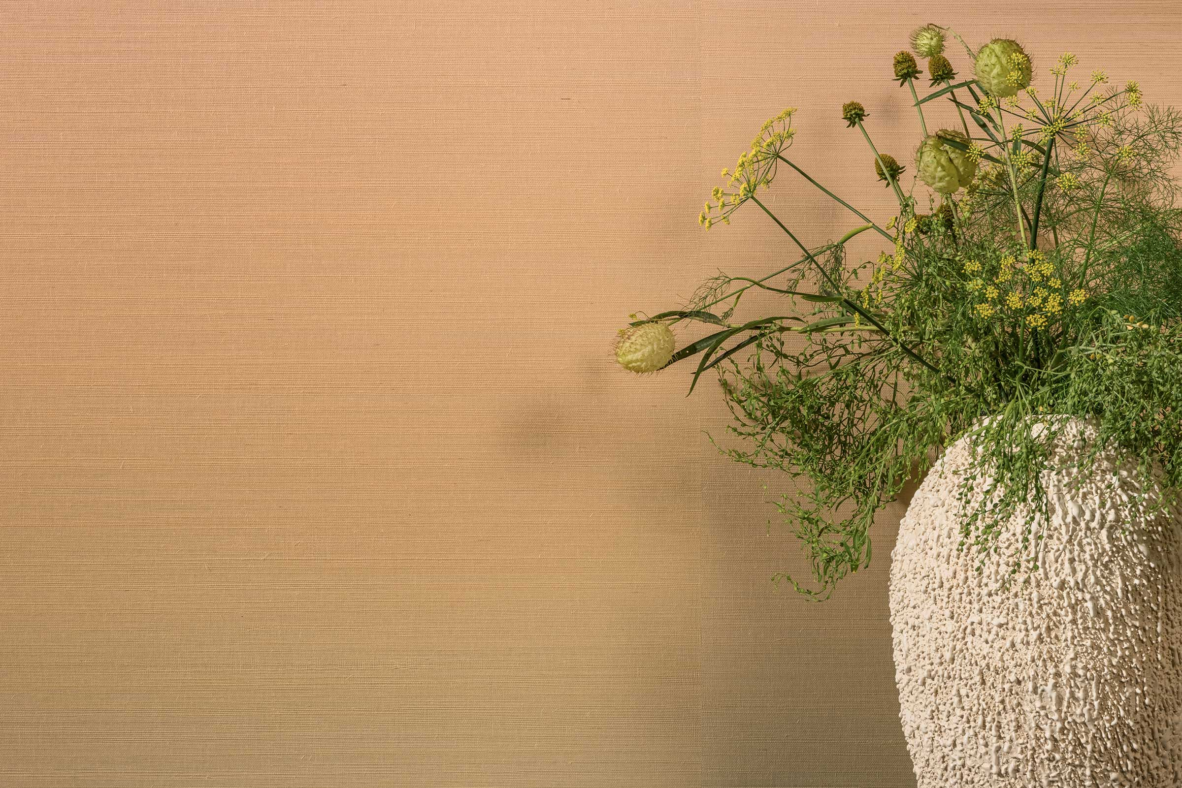 Élitis Poésies de l'instant — De rose, de pêche, d'or et d'amande wallpaper detail