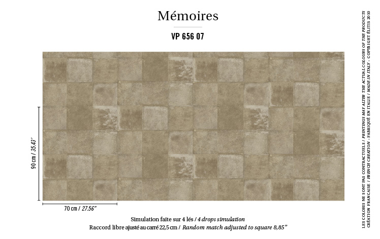 Élitis Loup — Reflets d'argent wallpaper detail