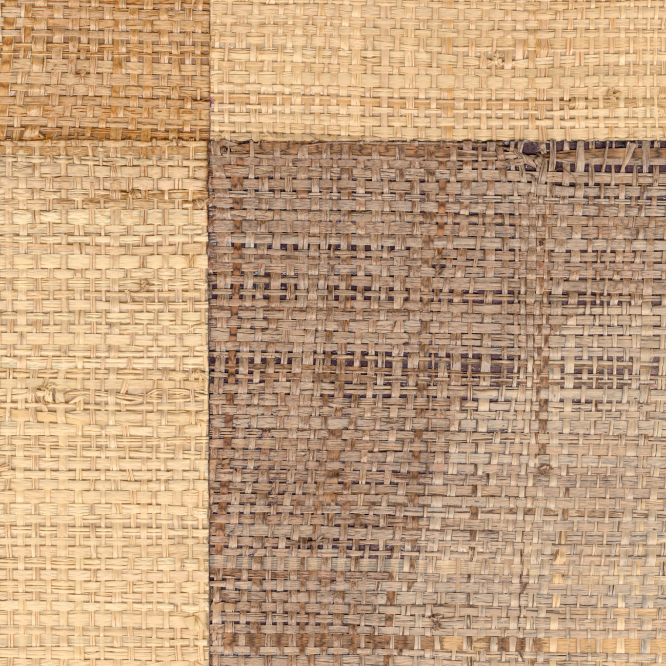 Élitis Comporta — De découvertes en aventures 100% Raffia on non woven backing wallpaper in De découvertes en aventures