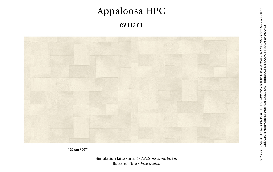 Élitis Appaloosa HPC — Le sens du mouvement wallpaper detail