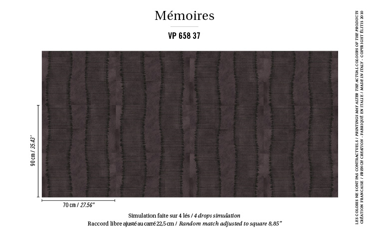 Élitis Parure — Attributs princiers wallpaper detail