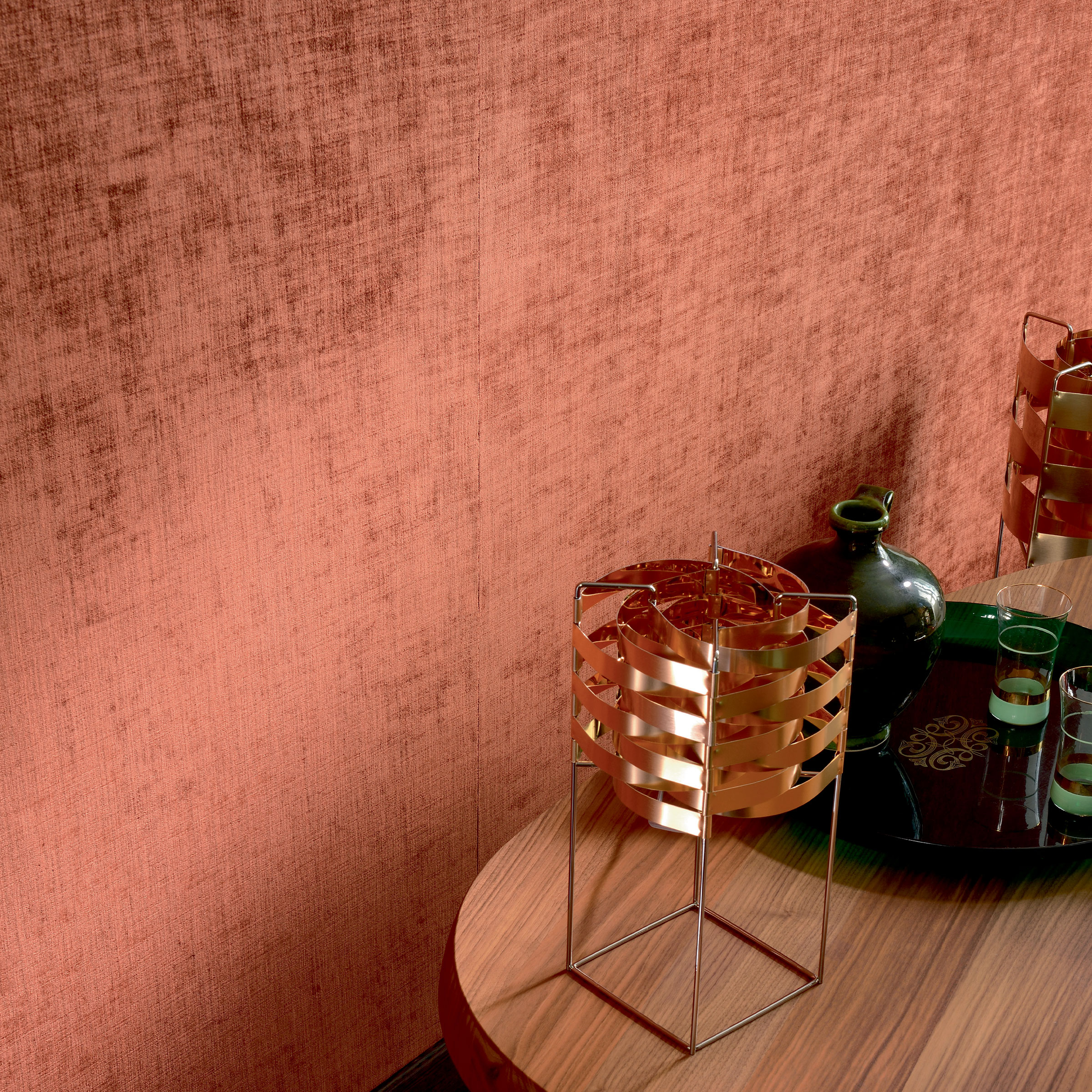 Élitis Alcôve — Précieuse douve wallpaper detail