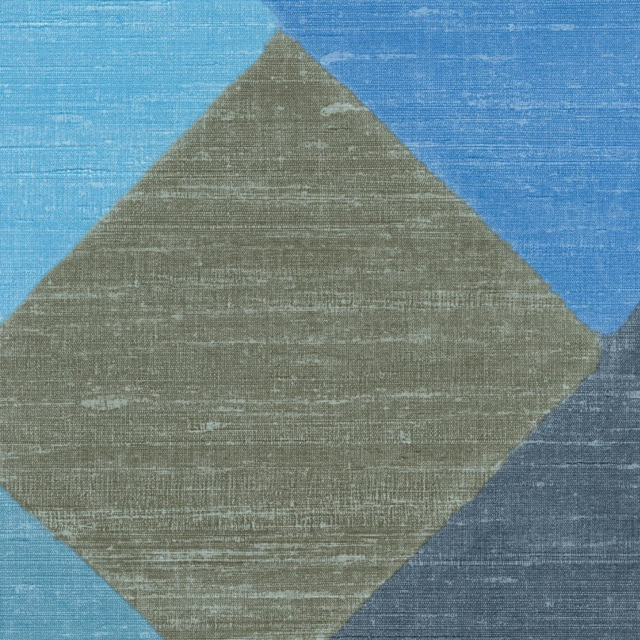 Élitis Twill — Brise égéenne Vinyl on a paper ground wallpaper in Brise égéenne
