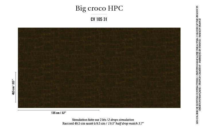 Élitis Big Croco HPC — Un défi d'excellence wallpaper detail