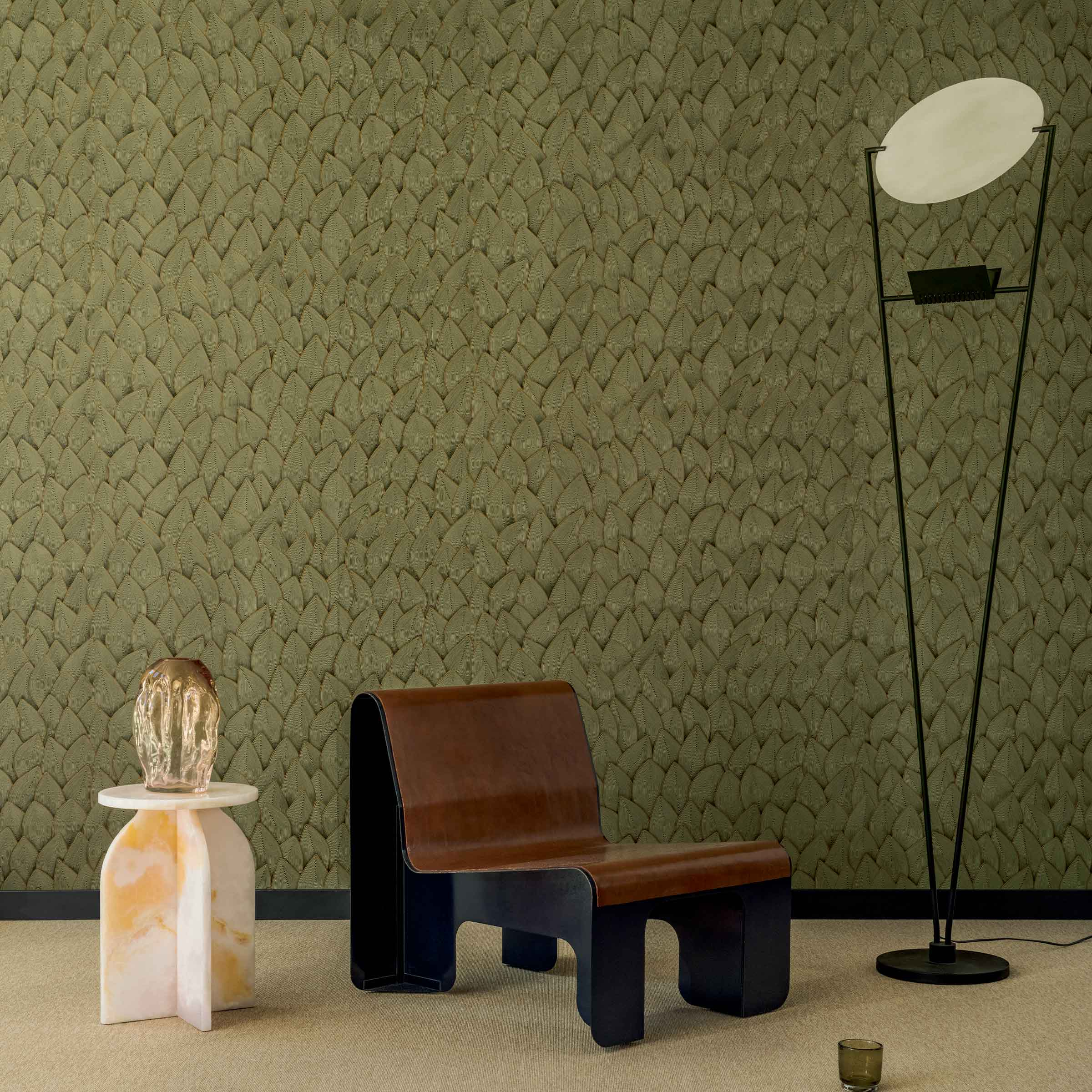 Élitis Jonchée — Bonnes ondes wallpaper detail