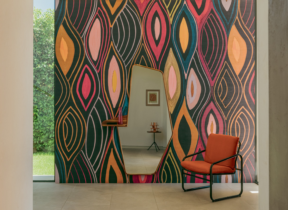 Élitis Arabesque — Faire jaillir l'exubérance wallpaper detail