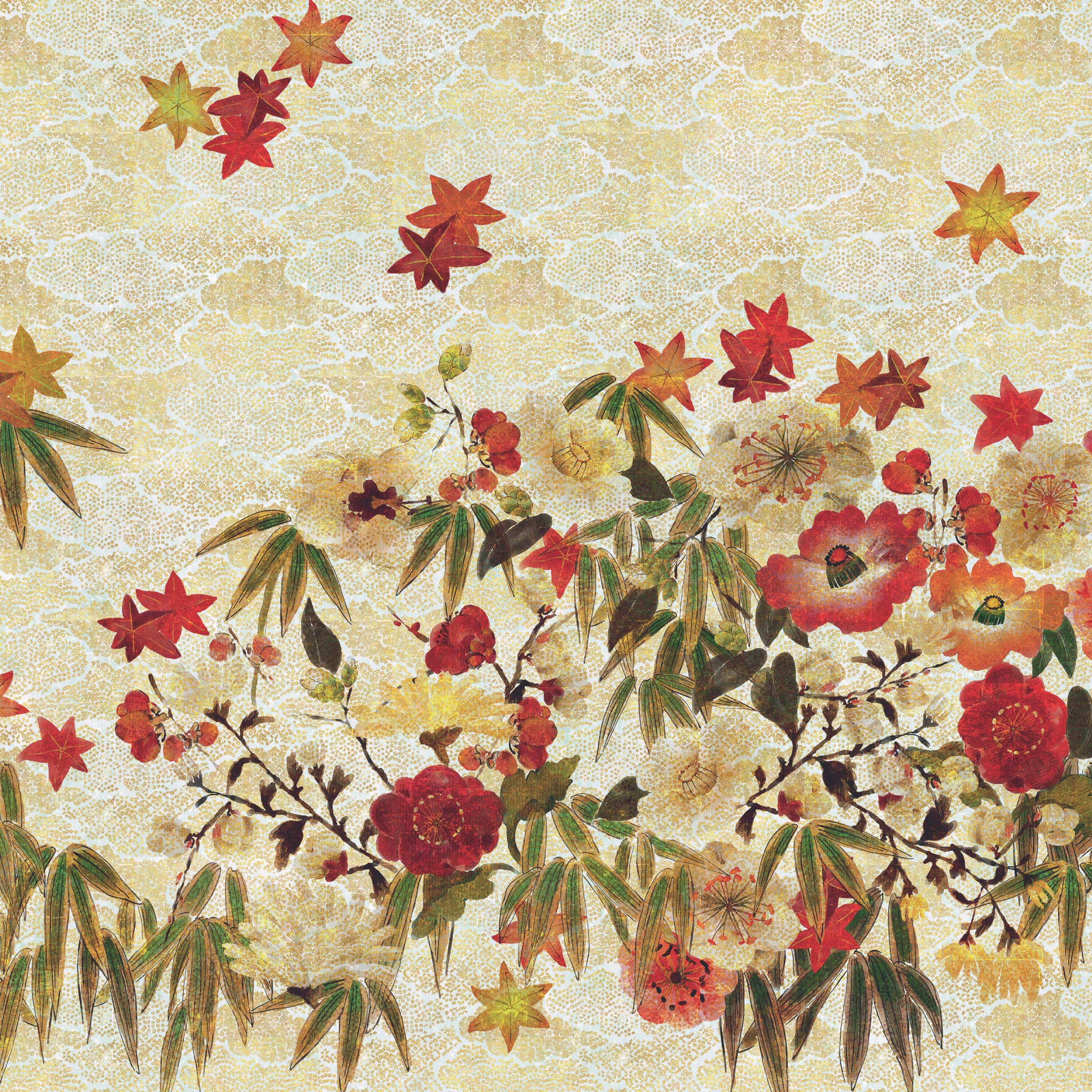 Élitis Tendres silences — Libre du temps Non woven base wallpaper in Libre du temps
