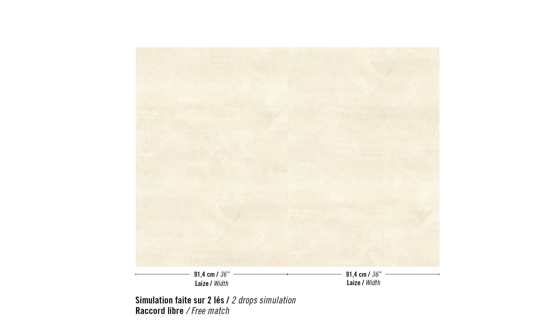 Élitis Lithos — Sable de Mélusine wallpaper detail