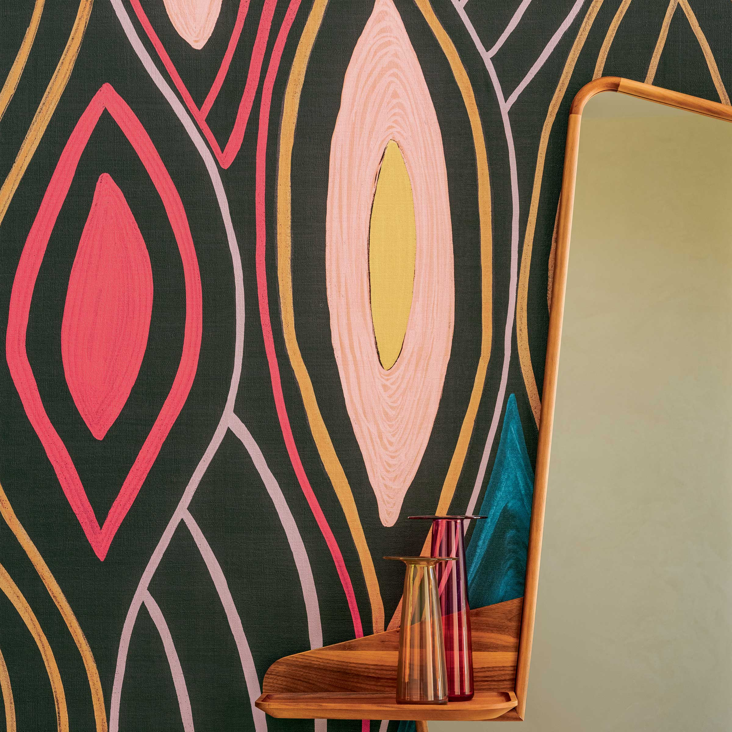 Élitis Arabesque — Faire jaillir l'exubérance wallpaper detail