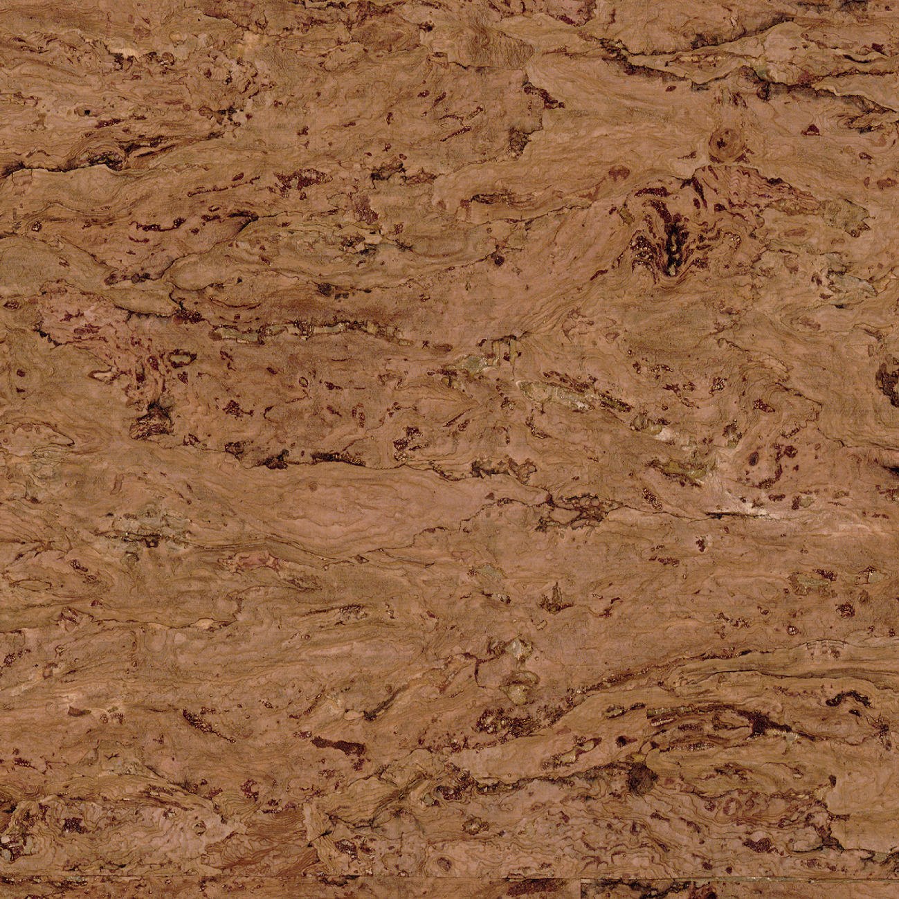 Élitis Ecorce — Bercée par la nature 100% cork on paper backing wallpaper in Bercée par la nature