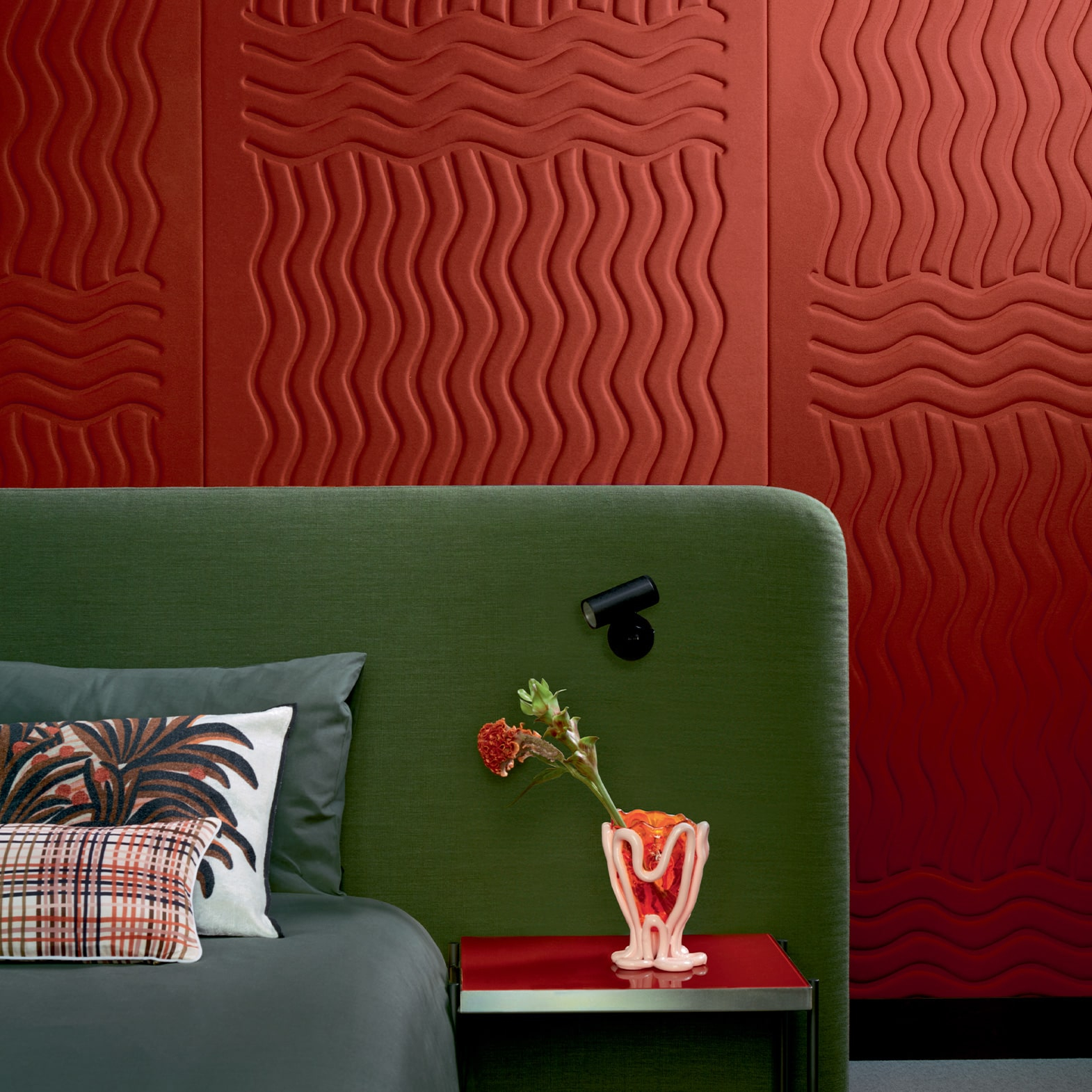 Élitis Wave flanelle — Esprit de reconquête wallpaper detail