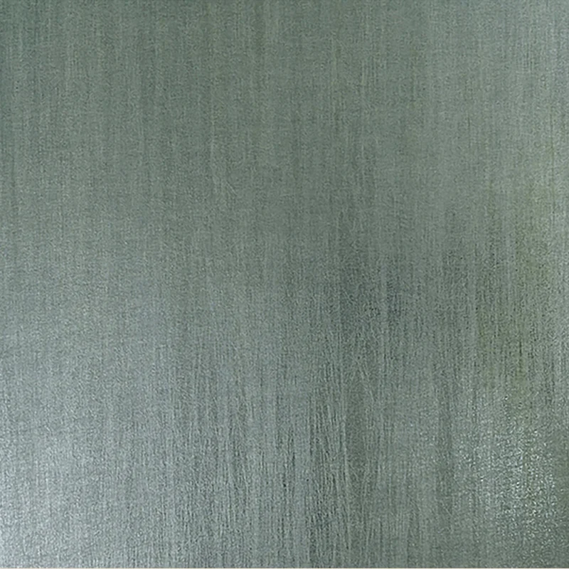 Thibaut Metallized Plain — Metallic Green Embossed Vinyl on Non Woven wallpaper in Metallic Green