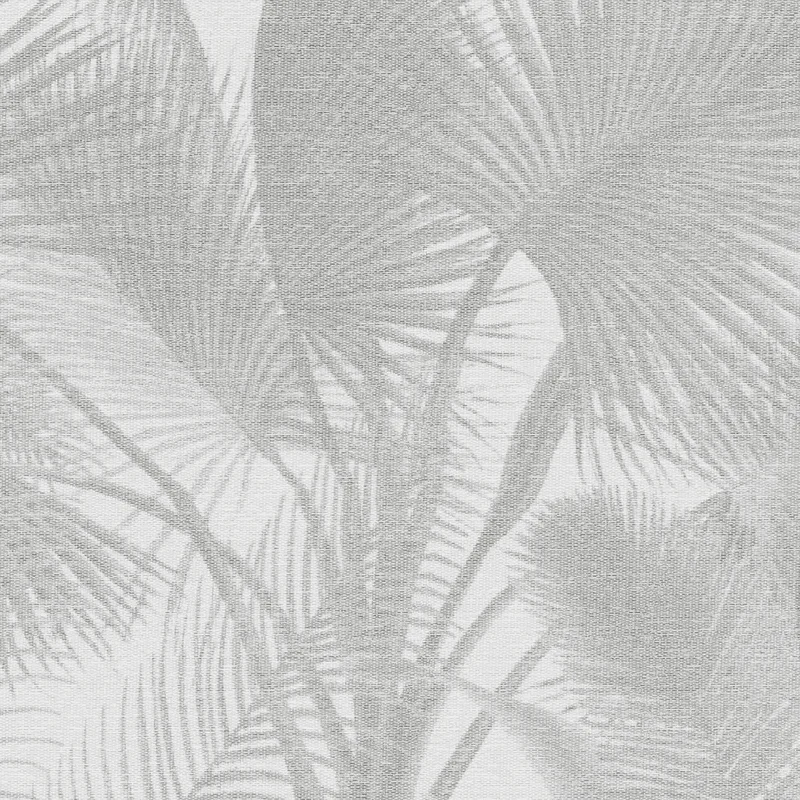 Thibaut Conrad Mural - 8 Panel Set — Grey Raffia on Non Woven wallpaper in Grey