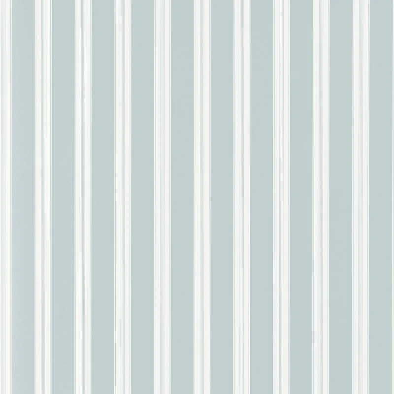 Thibaut Payton Stripe — Spa Blue Non Woven wallpaper in Spa Blue