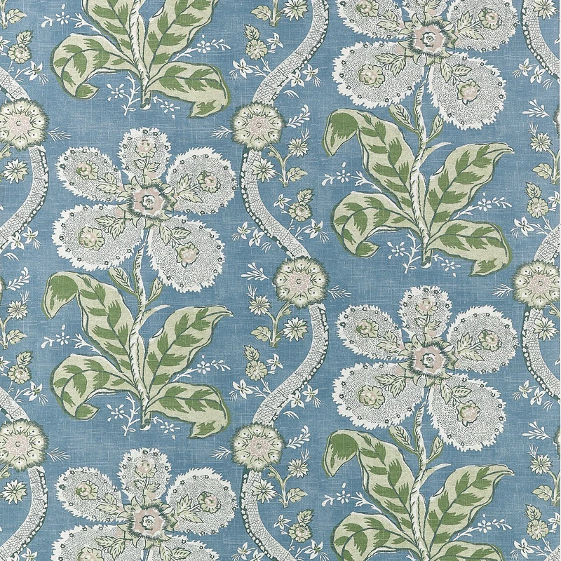 Thibaut St. Gilles — Mineral and Green Non Woven wallpaper in Mineral and Green